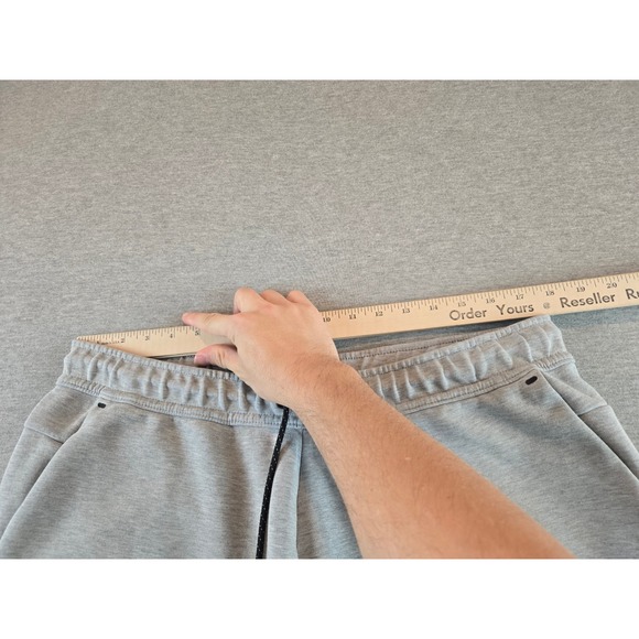 Nike Tech Joggers Mens Size XXL Grey Fleece Drill Drip Tapered Gym cu4495-063 - Picture 9 of 11